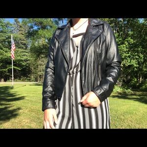 Faux Leather Jacket!🖤🖤